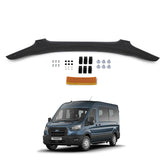 Ford Transit Mk8 2014 - 2019 - Stx Bonnet Guard Protector - Black - B019